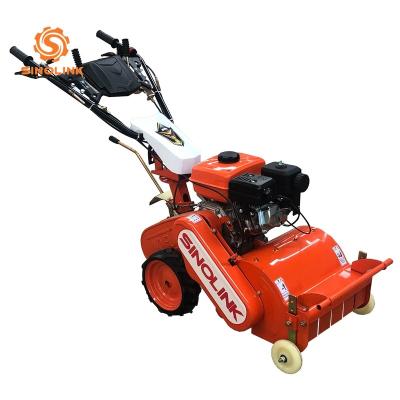 Gas Powered Walk Behind Lawn Mower With Electric Start Hand Push