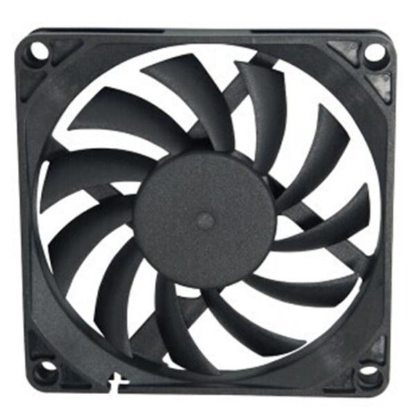 Ventilateur de refroidissement axial électrique sans balais DC étanche à l'humidité 80x80x10mm