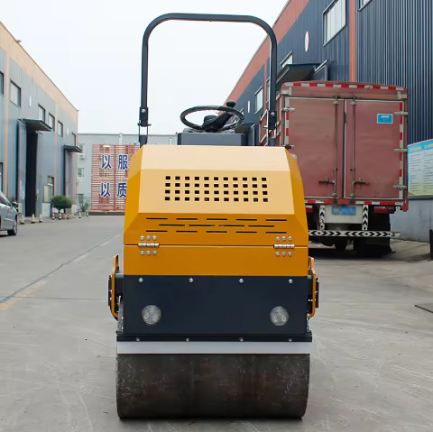 Conduzindo 1 Ton 2 Ton 3 Ton Vibratory Road Roller 1 Ton Mini Asphalt Road Roller Compactor Com o Melhor Serviço E Preço Baixo