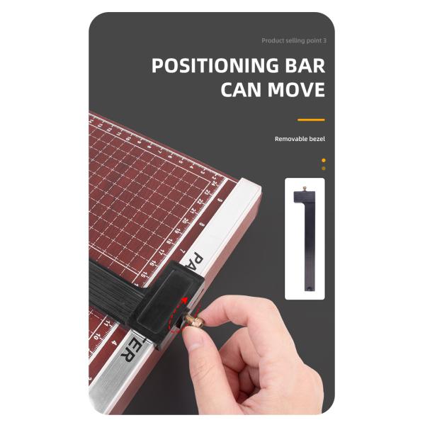 Máquina de corte de papel manual de A4 para cortar papel A4