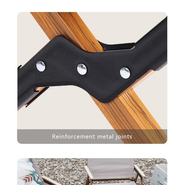 Tabla de acampada de aluminio de doble cara con carga de 30 kg plegable