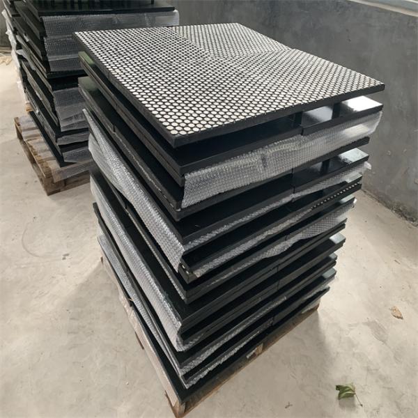 Steel Backing Ceramic Tiles Wear Liners Rubber Chute Liners
