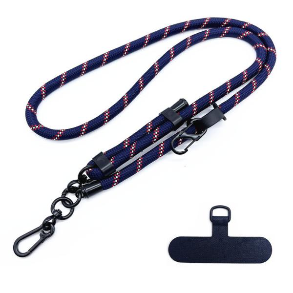 Adjustable Neck Long Phone Strap Shoulder Crossbody Custom Round Thick Mobile