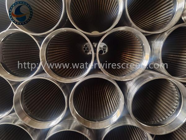 6-5/8 Diameter Profile ISO Johnson Wire Screen With 0.04 Gap