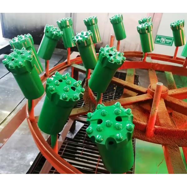 T38 76mm Bench Drilling Button Bit Tungsten Carbide