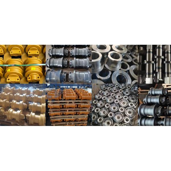 Части подвески экскаватора нижний ролик рельсовый ролик 205-30-00171 205-30-00172 Для Komatsu PC150-3 PC200-3 PC220-3