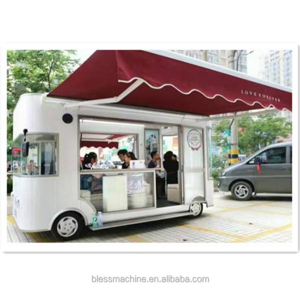 Stainless Steel Snack Food Catering Truck for and Durable Home Business in 's Market