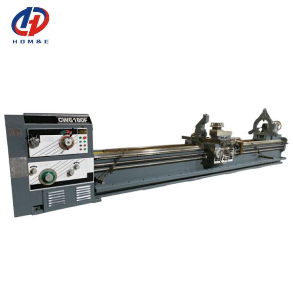 CW6180F Heavy Horizontal Ordinary Lathe High-rigidity Guide Rail Width 600mm Floor Manual Lathe