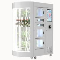 Magasin de magasin de fleur de commodité de distributeur automatique de fleur d'OEM avec la fenêtre de 360 degrés