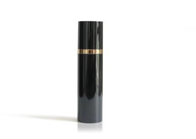 Cosmetics 100ml Airless Pump Bottle / Elegant Dark Airtight Pump Bottle