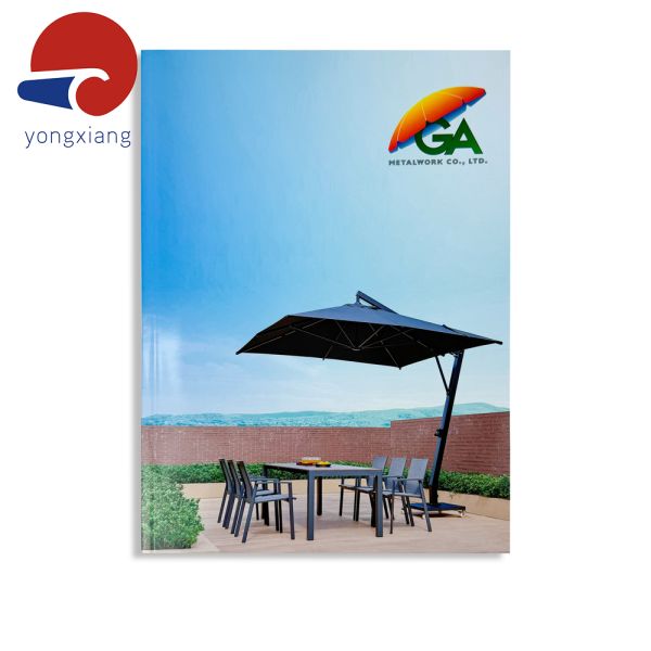 Offset Printing Photo Album Book Sewing Picture Brochures Custom Size