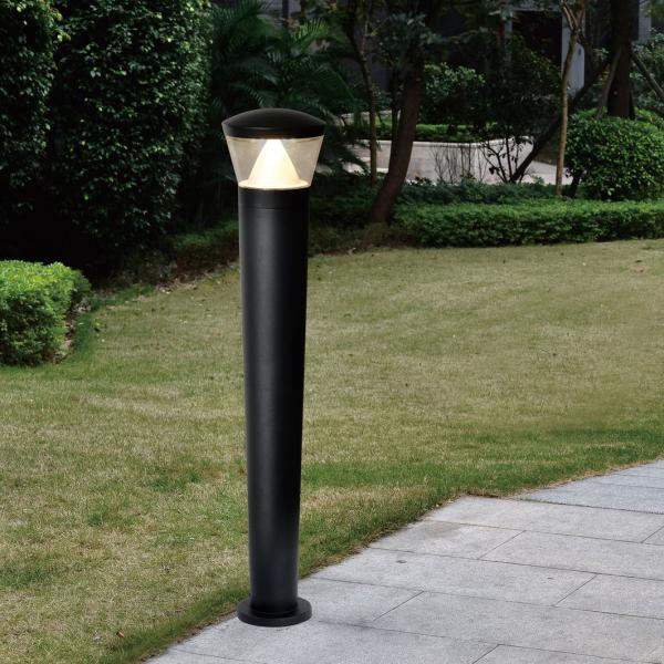 Лампа для садовых газонов Теплое белое 10 Вт светодиодное ландшафтное освещение IP65 IK09 Яркие наружные светодиодные лампы