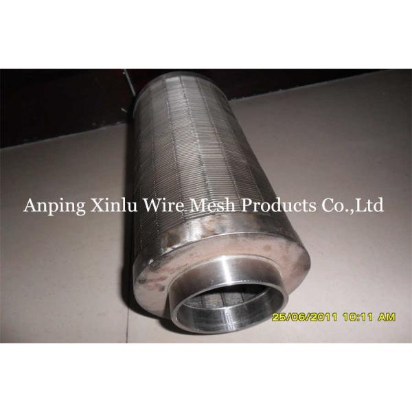 250 Micron Stainless Steel Industrial Water Filter Tube Electrolytic Polishing