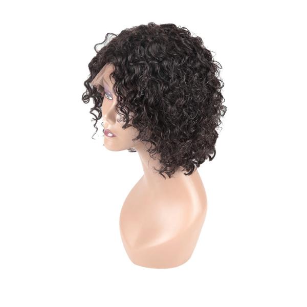 Healthy Custom Virgin Hair Lace Wigs / 100 Percent Human Hair Wigs No Tangling