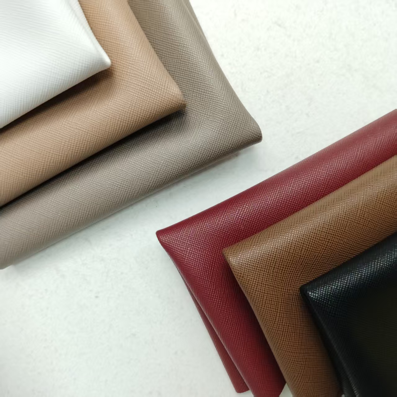 No MOQ Super Soft Hand Feel Scratch Resistant High Performance Versatile Pu Leather for Shoes Synthetic Leather Fabric