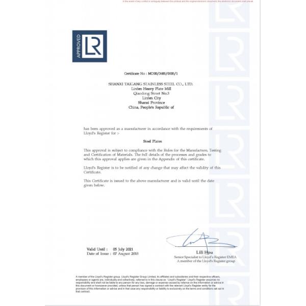 ShanXi TaiGang Stainless Steel Co.,Ltd