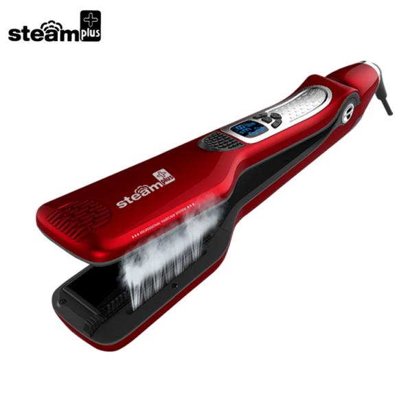 Electric Ceramic Steam Based Hair Straightener Hair Styling Tools With LCD Display