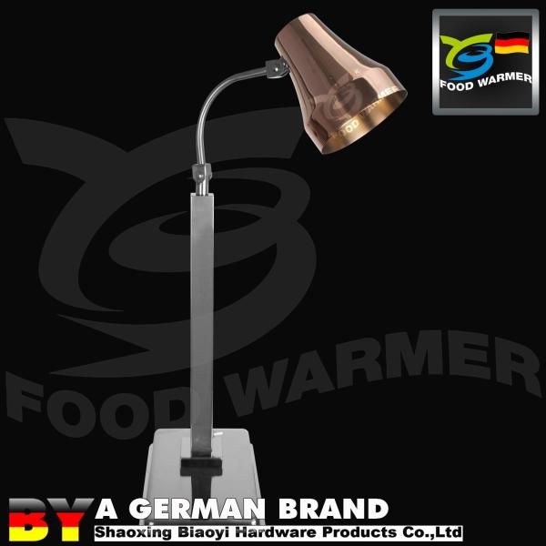 Eco Friendly Heat Lamp Food Warmer Copper Color Adjustable Anti Explosion