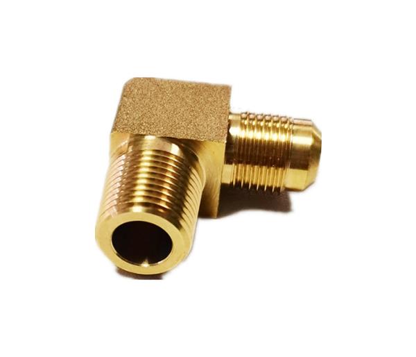 3/8 NPT Male * 3/8'' Flare Brass Elbow 90 Degree Garden Hose