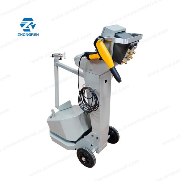 Pression de sortie maximale 8 N/S pour installation de revêtement en poudre de meubles métalliques, capacité 75 kg