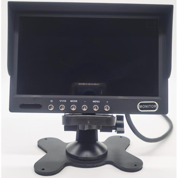 Монитор автомобиля 7 дисплей LCD камеры вида сзади дюйма 4ch/4 разделенный для тележки RV