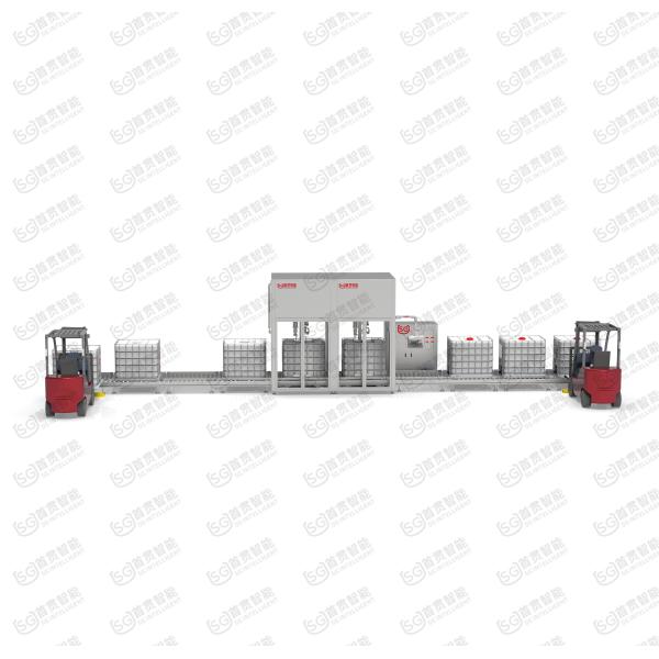 25L Lube Oil Filling Production Line Automatic Transmission Gearbox