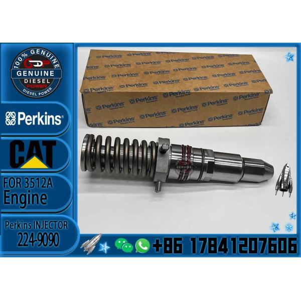 Cat 3616 3612 3608 Excavadora de motor inyector de combustible de tren común 224-9090 2249090 10R1252 10R-1252 para la oruga del motor 3