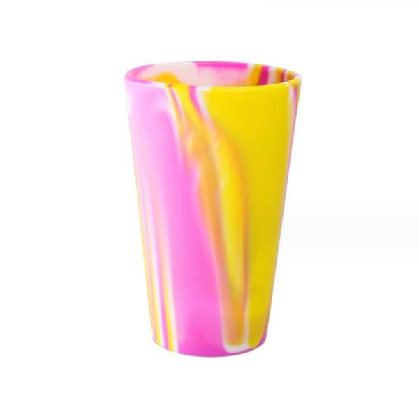 480ml 16 OZ BPA Free Silicone Durable Pint Beer Drinking Cup Ideal for Promotion Gift