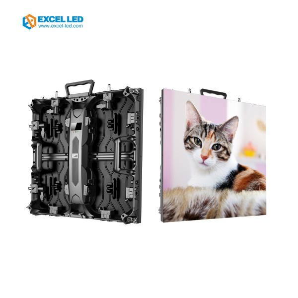 P4 Outdoor Rental LED Display Commercial Advertising 500×500mm	P4.81mm Cabinet Size