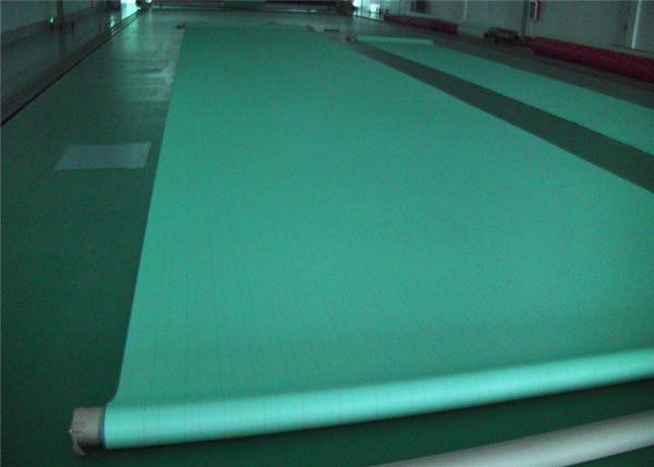Green / White Paper Machine Clothing  Triple Layer Forming Fabrics Less Elongation