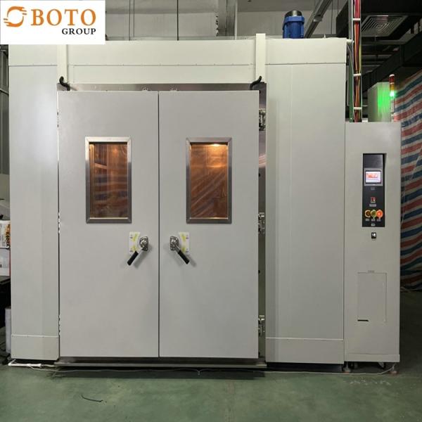 CE Approved Paint Type Automatic Programmable Walk-In Test Machine Climatic Test Chamber For Battery Test