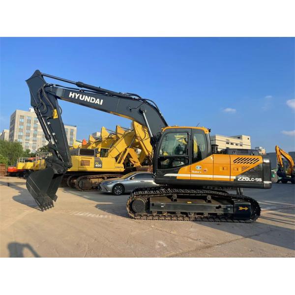 22 Ton Used Hyundai R220LC-9S Excavator Hyundai 220 Mining Digger