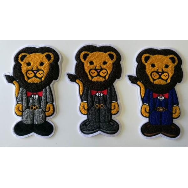 Carton Animal PMS Chenille Letters And Patches For Clothes