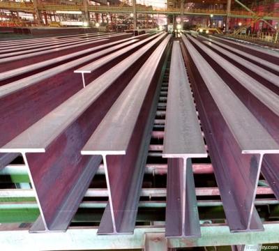 SNI Certified SS400 Hot Dipped Galvanized H Shaped Steel , H Beam Steel With Painting