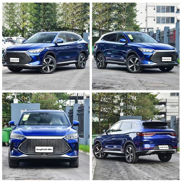 Маленькие гибридные автомобили подержанные транспортные средства внедорожники Электрические BYD Song Plus