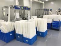 Filtres d'eau plissés par micron de FDA OD 0.45um 68.5mm pp