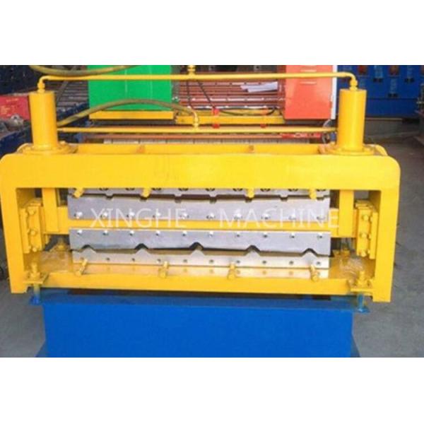 PPGI Steel Double Layer Roll Forming Machine For Making Factory Wall Panel