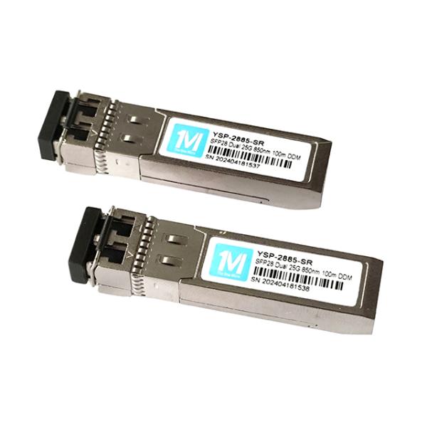 25G SFP28 Duplex 10km 1310nm LC DDM SMF 25GB Optical Module Singlemode SFP28 Module for Long-Distance Network Connection