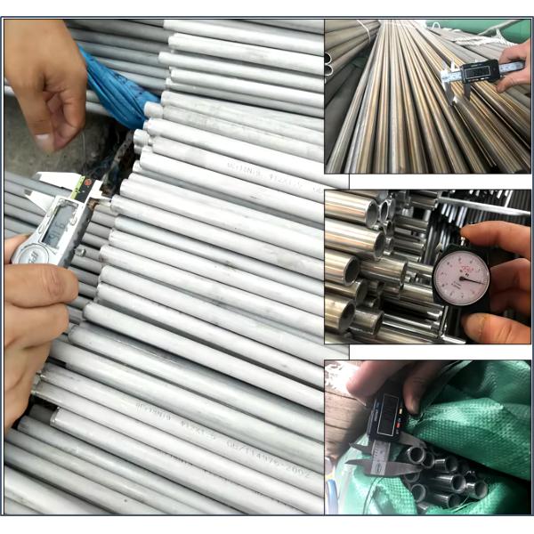 Противокоррозионная круглая труба Tp321 Tp321h S32205 8K Ba 5m Длина Sch40 Sch20