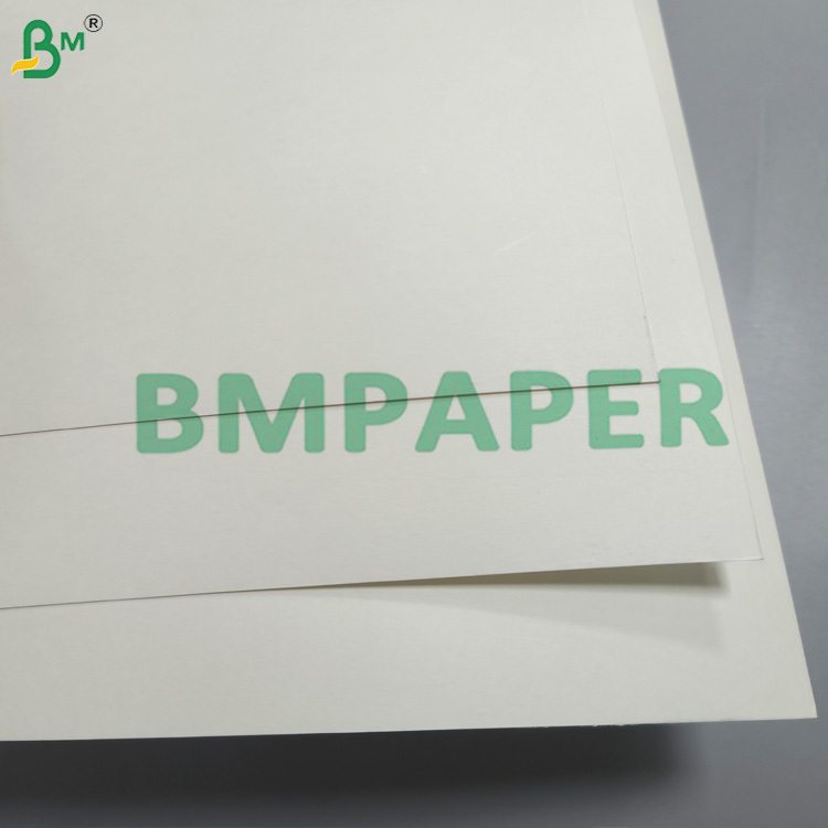 PE Lined White Paper Stock for Paper Soup / Hot Food Cups 170 - 230g + 15g