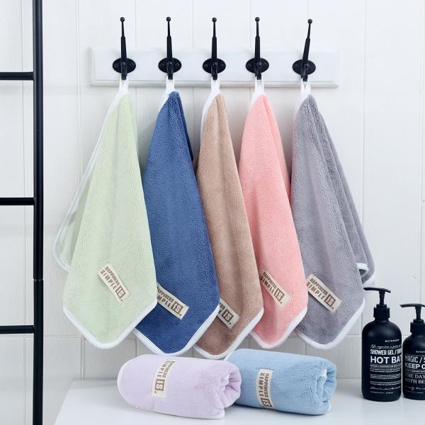 Toallas de lavado de cara para hombres y mujeres de terciopelo de coral ideal para el hogar