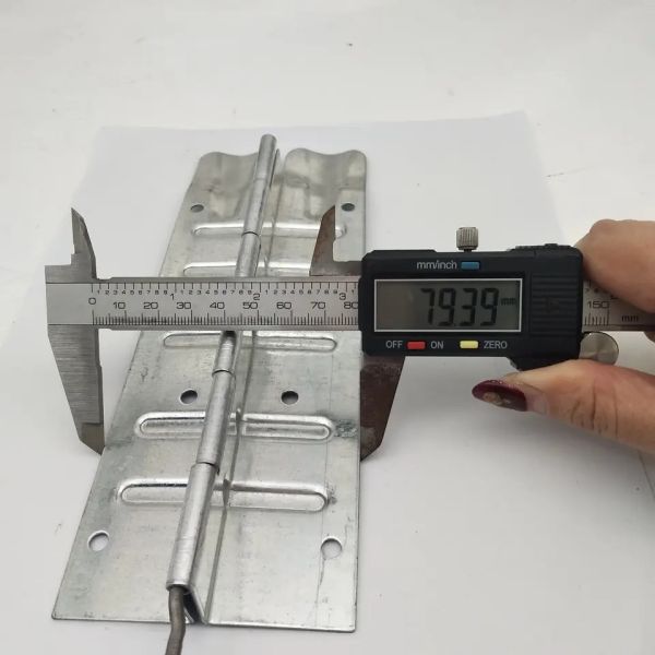 220 X 80 X 1.2mm Galvanized Steel Pallet Hinges For Wooden Board
