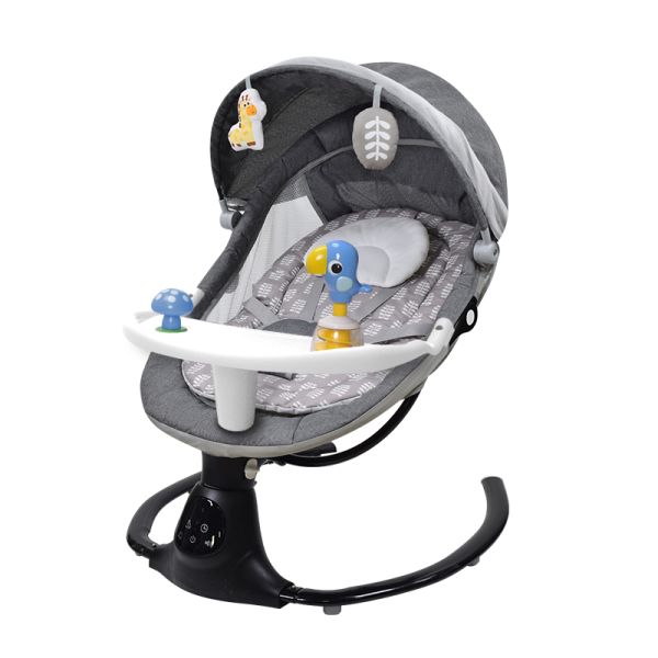 OEM ODM Infant Electric Rocker With Bluetooth Remote Control