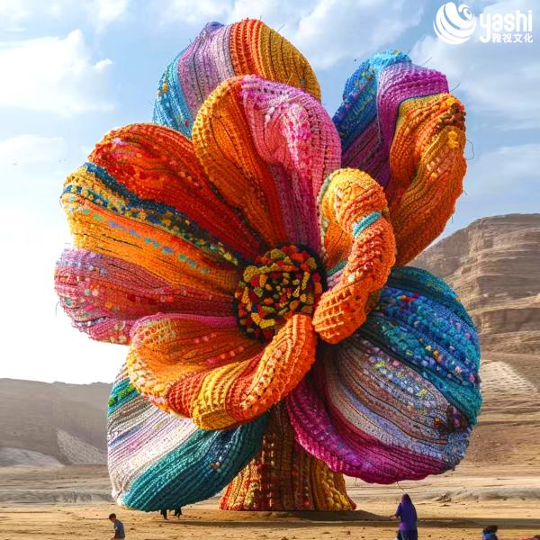 Realistic Sunflower Artificial Flowers for Garden Outdoor Decoration