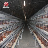 Rede de arame galvanizada mergulhada da gaiola de bateria da camada da galinha 4 camadas