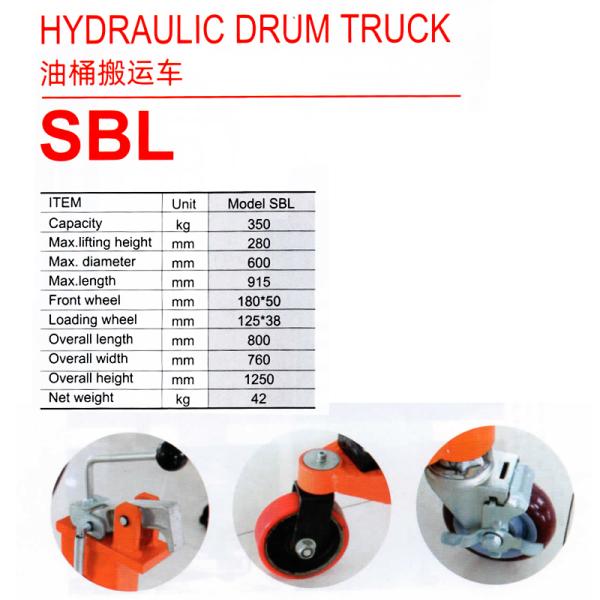 Ручной паллет Джек тележки паллета руки подъемноого-транспортировочн механизма Lifter портера барабанчика гидравлического масла гидравлический ручной