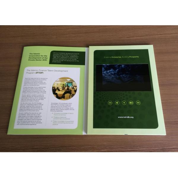 Convenient Video Brochure Card A4 Size Digital Video Invitation Card For Invitation