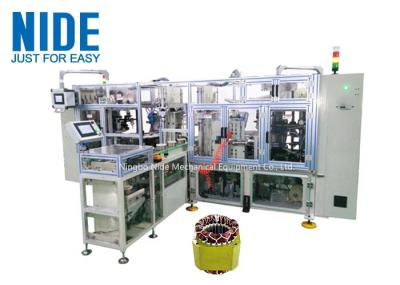 Máquina de laço totalmente automático da bobina de estator de 4 estações de funcionamento