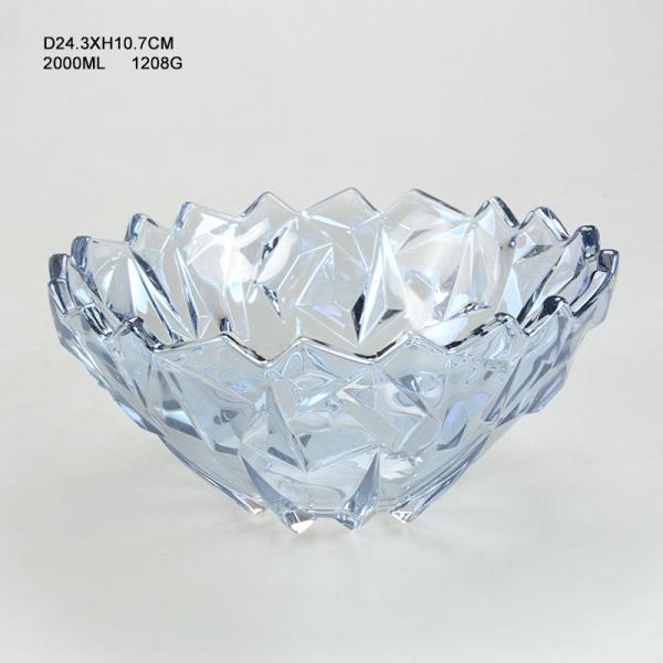 Stylish and Transparent Glass Storage Jar with Colored Plastic Cover 100% Food Safe