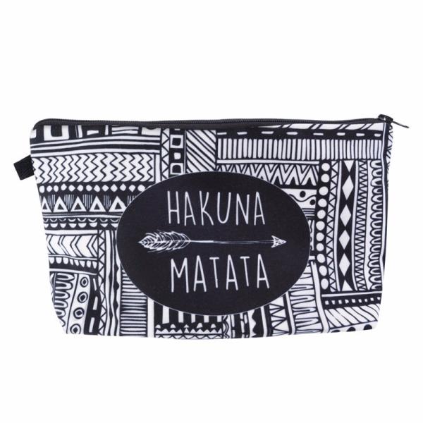 Women Cosmetic Bag 3D Printing Makeup Bags With Multicolor Pattern Cute Cosmetics Pouchs For Travel Ladies Pouch